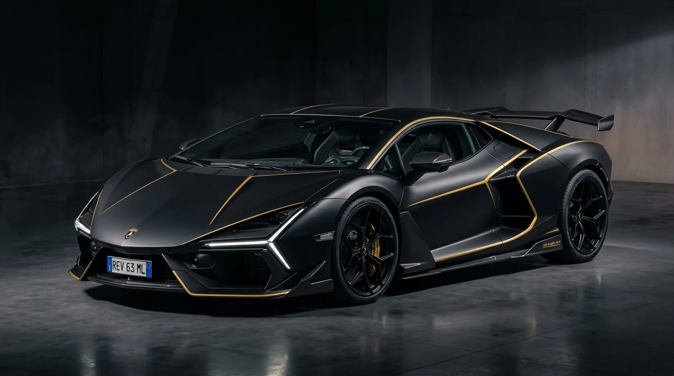 Lamborghini Revuelto Stealth Wrap
